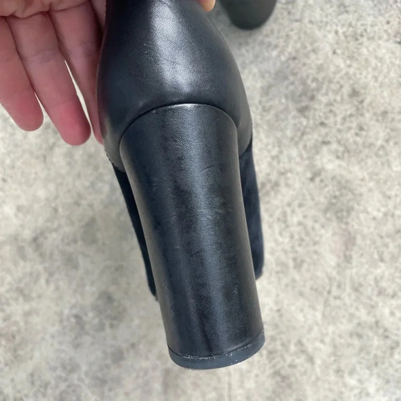 See By Chloé Black Suede Leather Ankle Boots, Size 37 - Picture 13 of 15